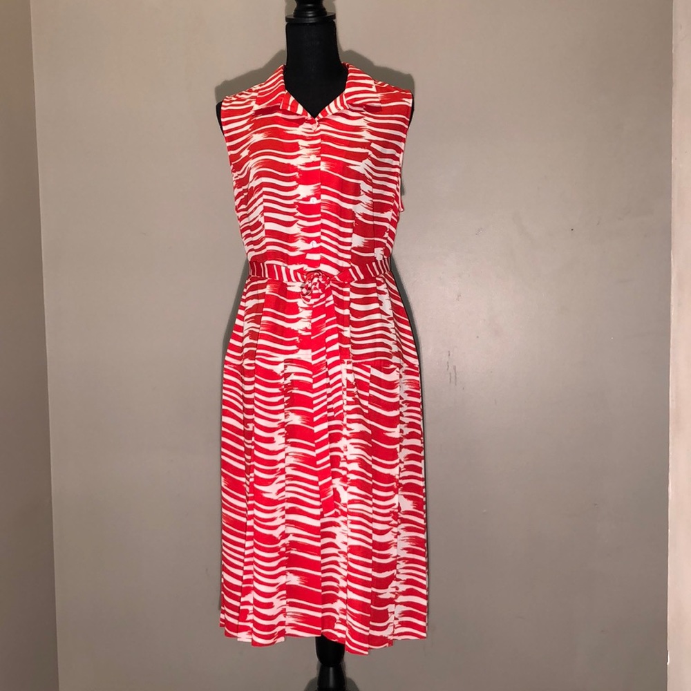 CAbi Brushstroke Dress Style 281 Size L